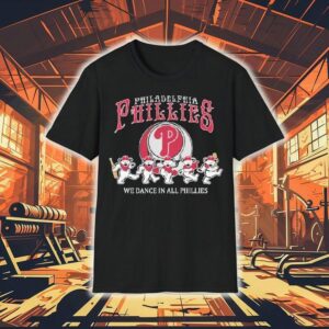 Grateful Dead Bears Philadelphia Phillies We Dance In All Phillies Shirt