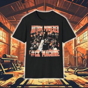 Grim Reaper Autism Powered Fck Machine Shirt
