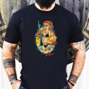 Gun Girl Summer Nine Line Shirt