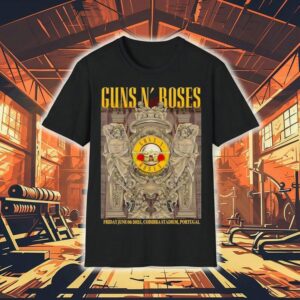 Guns N’ Roses Friday June 06 2025 Coimbra Stadium Portugal Shirt