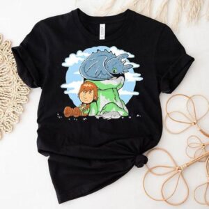 Hiccup And Toothless From How To Train Your Dragon Style Of Peanuts Shirt