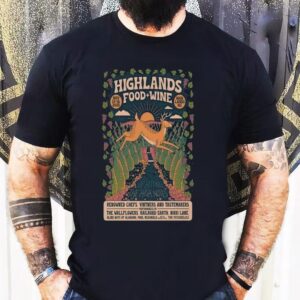 Highlands Food Wine November 13-16, 2025 Highlands, Nc Deer Shirt