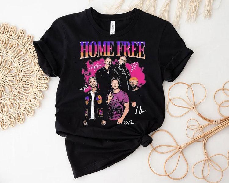 Home Free Characters Signature Shirt Home Free Characters Signature Shirt