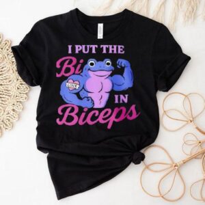 I Put The Bi In Biceps Frog Love Shirt
