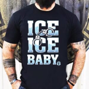 Ice Ice Baby Handcuff Shirt 1 Ice Ice Baby Handcuff Tshirt