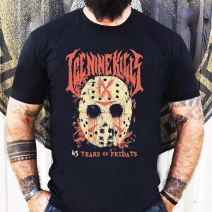 Ice Nine Kills Thank God It’s Friday Celebrating 45 Years Of Fridays Fear Mask Shirt