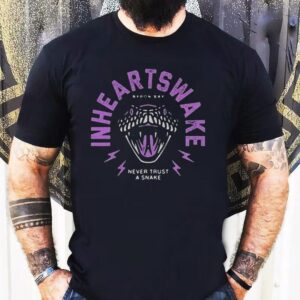 In Hearts Wake Cottonmouth Never Trust A Snake Shirt