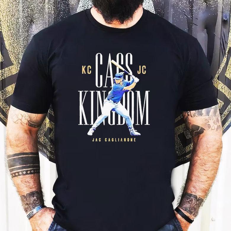 Jac Caglianone Kansas City Kingdom Baseball Shirt Jac Caglianone Kansas City Kingdom Baseball Shirt