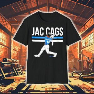 Jac Caglianone Slugger Swing Kansas City Baseball Shirt