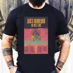 Jack’s Mannequin Celebrating 20 Years The Mfeo Tour Boston, Ma June 6 2025 Tour Dates Shirt