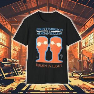 Jerry Harrison And Adrian Belew Remain In Light Shirt