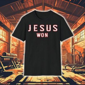 Jesus Won Texas Rangers Shirt