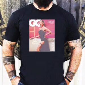 Jodie Comer Cover Star Of British Gq Heroes Issue Photographed By Scandebergs Tshirt