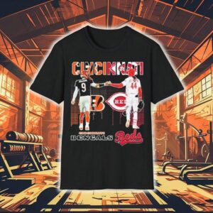 Joe Burrow And Elly De La Cruz Cincinnati Bengals X Cincinnati Reds Signatures Shirt