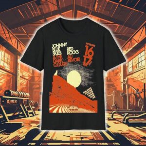 Johnny Blue Skies The Dark Clouds Red Rocks Au Revoir Sept 16 17, 2025 Shirt