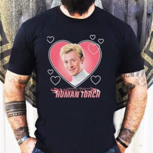 Johnny Storm Human Torch Shirt 1 Johnny Storm Human Torch Tshirt