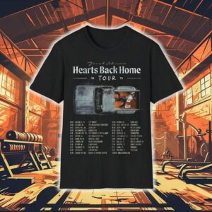 Jonah Marais Hearts Back Home Tour Dates 2025 Shirt