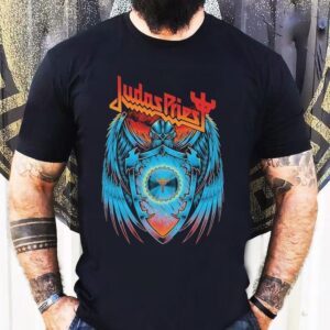 Judas Priest Shield Of Pain Tour 2025 Shield Wings Shirt