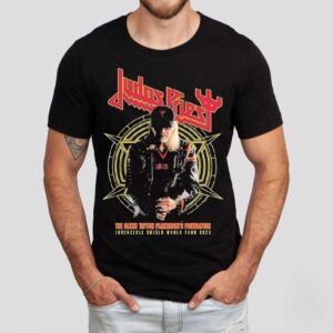Judas Priest The Glenn Tipton Parkinson's Foundation Invincible Shield Of Pain World Tour 2025 Shirt 1 Judas Priest The Glenn Tipton Parkinson S Foundation Invincible Shield Of Pain World Tour Tshirt