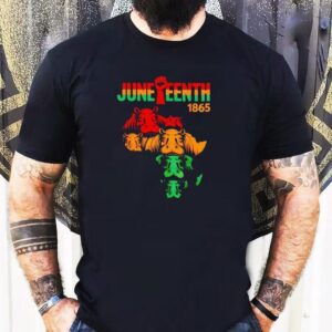 Junenth Hippo Black African June 19th Men Women Kids Shirt