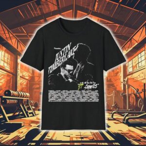 Justin Timberlake Kaunus In The All New Hit Tour It Live Tshirt