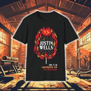 Justin Wells At The Winchester On Jul 18 2025 Shirt
