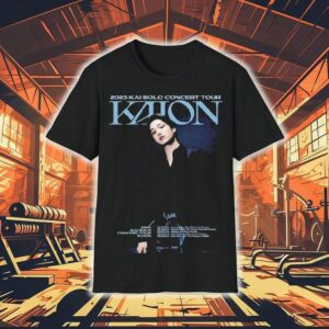 Kai Solo Concert Tour 2025 Kaion In Usa Dates Shirt