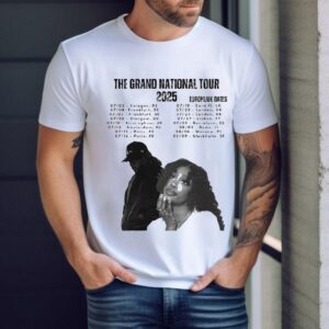 Kendrick Lamar X Sza The Grand National Tour 2025 Europe And Uk Tour Dates Photo Shirt