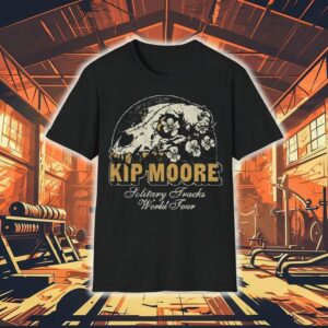 Kip Moore Solitary Tracks World Tour Shirt