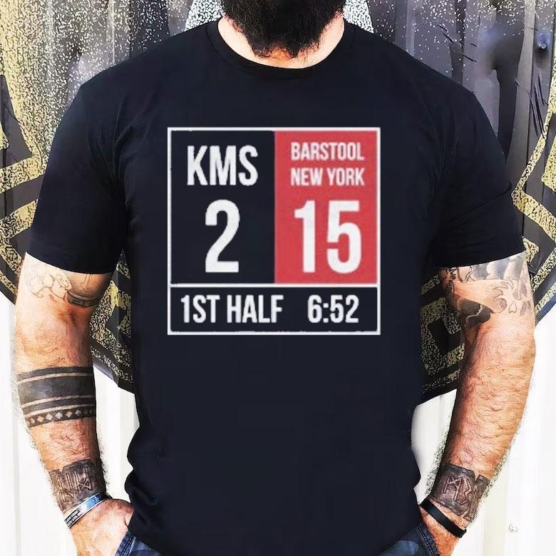 Kirk Comeback Kms 2 Barstool New York 15 1st Half Shirt Kirk Comeback Kms 2 Barstool New York 15 1st Half Shirt