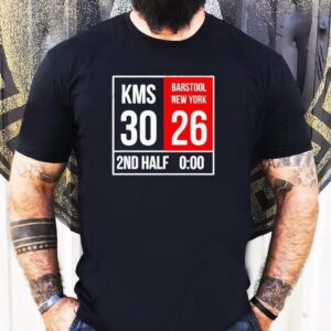 Kms 30 2nd Half Barstool New York 26 0-00 Shirt