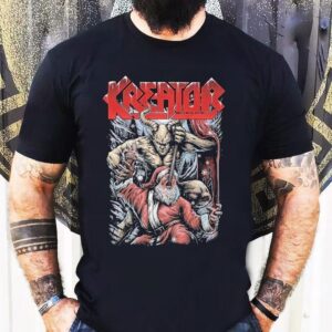 Kreator X-mas ber Alles Santa Christmas Shirt