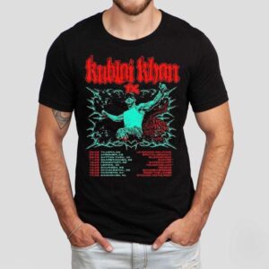 Kublai Khan Tx 2025 European And Uk Tour Summer Dates Shirt