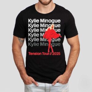Kylie Minogue Tension Tour 2025 Shirt 1 Kylie Minogue Tension Tour Tshirt