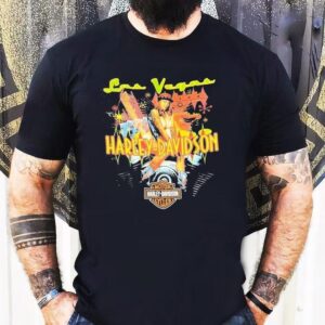 Las Vegas Motorcycles-harley Davidson Shirt