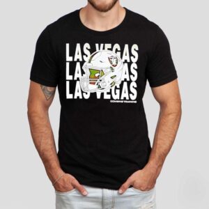 Las Vegas Raiders Repeat Helmet Combine Training 2025 Shirt