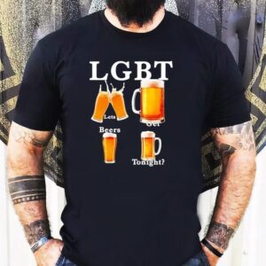 Lgbt Let’s Get Beers Tonight Shirt