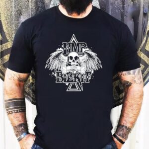 Limp Bizkit Till Death Tour Skull Wings Tshirt