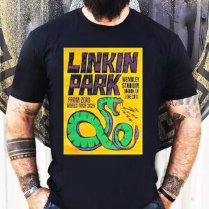 Linkin Park London Uk Show By Paul Insect At Wembley Stadium On June 28th From Zero World Tour 2025 Shirt
