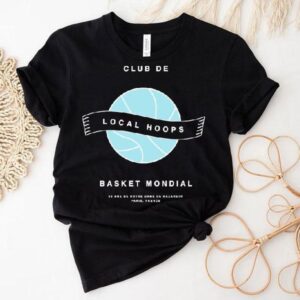 Local Hoops Club De Paris Worldwide Basketball Shirt