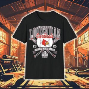 Louisville Cardinals Ncaa Men’s College World Series 2025 Shirt