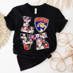 Love Florida Panthers Signatures Shirt