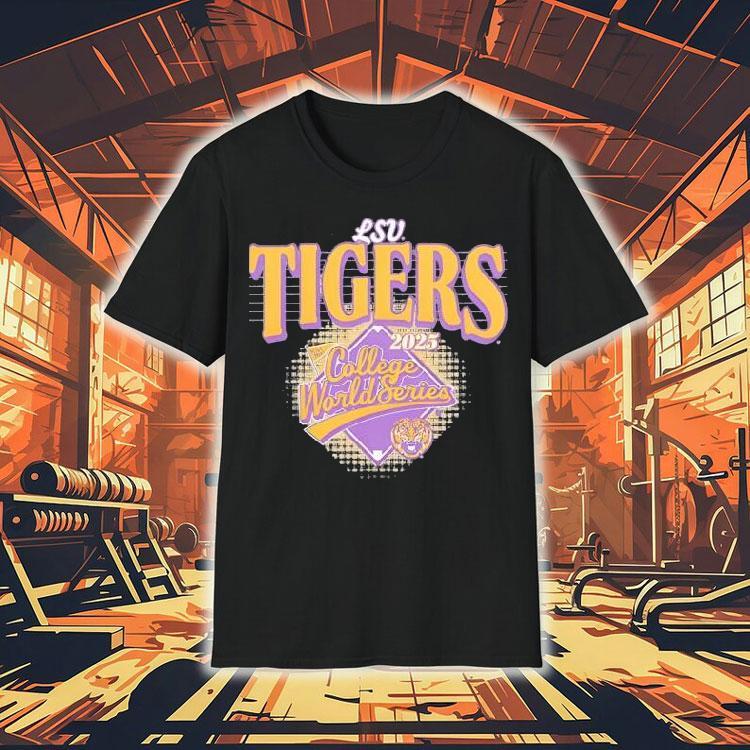 Lsu Tiger 2025 College World Series Baseball Shirt Lsu Tiger 2025 College World Series Baseball Shirt