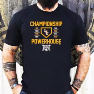 Lsu Tigers Baseball Championship Powerhouse 2025 Shirt