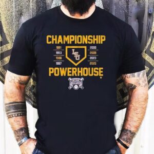 Lsu Tigers National Champions Championship Powerhouse 2025 Shirt
