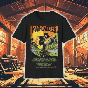 Mad Caddies California Summer 2025 Tour Europe Dates Shirt