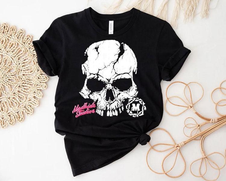 Madkidz Studios Dead Or Alive Skull Shirt Madkidz Studios Dead Or Alive Skull Shirt