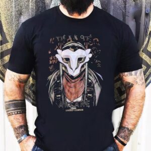 Masked Ekko Bust League Of Legends Arcane Shirt