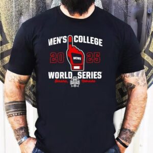 Men’s College World Series 2025 Ncaa Baseball 8-team Pennant Pullover Shirt