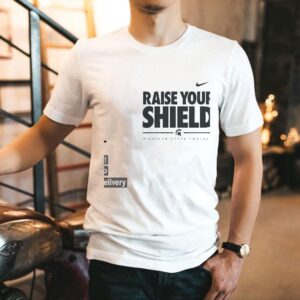 Michigan State Spartans Raise Your Shield Shirt